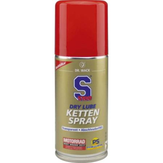 Mazivo ve spreji na motocyklové řetězy S100 DRY LUBE KETTENSPRAY 100 ML