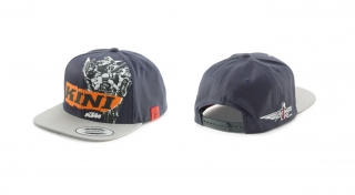 Pánská čepice - kšiltovka KTM KINI PUNK CAP modrá/šedá