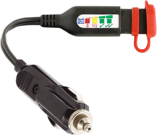 Adaptér 12V zásuvky TECMATE OPTIMATE BATT MONITR 4LED AUTO PLG typ O126