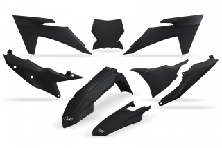 Sada plastů motocyklu UFO pro KTM SX 125/250/300 rok 2023-2025 , barva černá