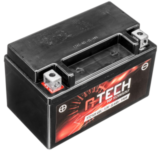 Gelová baterie A-TECH 12V, YTZ10S GEL, 8,6Ah, 190A