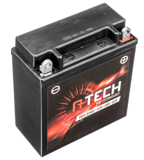 Gelová baterie A-TECH 12V, YB5L-B GEL, 5Ah, 65A, rozměr 120x60x130 