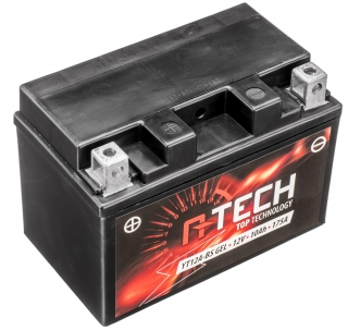 Gelová baterie A-TECH 12V, YT12A-BS GEL, 12V, 10Ah, 175A, rozměr 150x88x105
