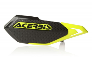 Chrániče páček - kryty páček ACERBIS X-ELITE MINICROSS/MTB/E-BIKE barva černá/žlutá fluo, pár