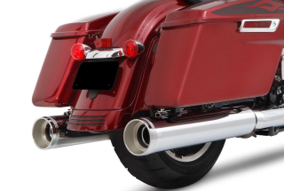 Homologované koncovky výfuku RINEHART RACING pro HARLEY DAVIDSON FLHT/ FLHR/ FLHX/ FLTR MODELS W/ 117” MOTORS rok 2017-2020 barva chrom