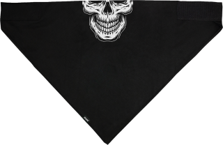 Šátek ZANHEADGEAR BANDANA SPORTFLEX BL002 SKULL BÍLÁ/ČERNÁ