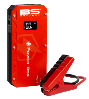 Nabíjecí box - nabíjecí zdroj na baterie/ power box BS BATTERY BOOSTER POWER BOX PB-02 výstup 12V, USB výstup 5V 2A  