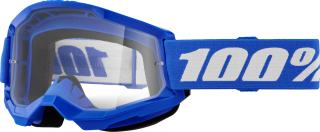 Motokrosové brýle 100% STRATA 2 BLUE s čirým objektivem