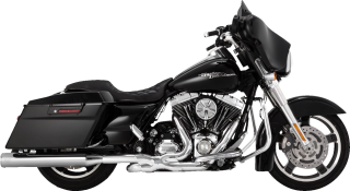 Výfuk VANCE & HINES POWER DUALS pro HARLEY DAVIDSON TOURING rok 2009-2016 viz popis, barva chrom 