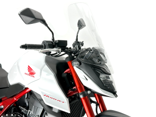 Plexi motocyklu WRS CAPONORD pro HONDA CB 750 ABS rok 2023-2024, výška 51 cm, šíře 32 cm, barva čirá