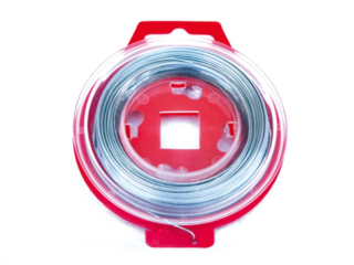 a Drátek na gripy , vázací drát pro zajištění gripů RTECH pozink, síla 0,8 mm, délka 30 m 