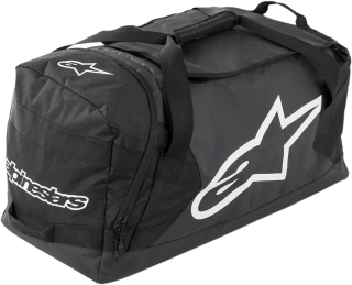 Velká textilní motokrosová cestovní taška ALPINESTARS BAG GOANNA barva černá/bílá, kapacita 125 litrů