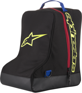 Textilní taška na motokrosové boty ALPINESTARS BAG BOOT barva černá/fluo žlutá