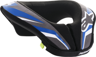Dětský chránič krku ALPINESTARS SEQUENCE YOUTH MODRÁ/ČERNÁ vel. L/XL pro dorost od 10-14-ti let
