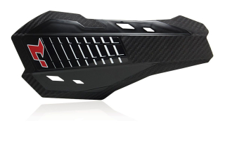 a Kryty páček RTECH HP2 pro motocykly HONDA CRF 250 R rok 2022-2023, barva černá, včetně montážní sady 
