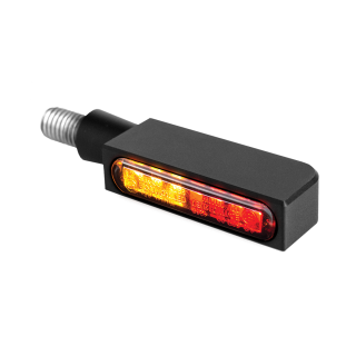 Led zadní světlo,blinkr, brzdové světlo HEINZ BIKES LED 3-in-1 TURNSIGNAL BLOKK 3IN1, barva černá, 1 kus