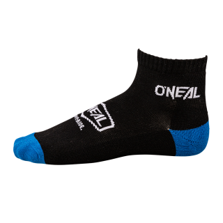 a Krátké ponožky ONEAL CREW SOCK ICON modrá/černá velikost (43-46), pár