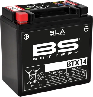 Baterie motocyklu BATTERY BS BTX14 SLA