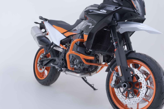 Padací rám SW MOTECH CRASH BAR pro KTM SMT 890 ABS rok 2023 oranžový