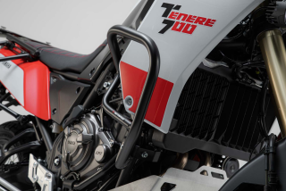 Padací rám motocyklu SW-MOTECH CRASH BAR pro YAMAHA TENERE 700 rok 2019-2024 VIZ POPIS barva černá