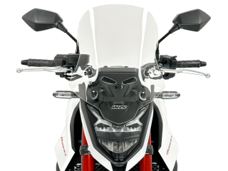 Plexi motocyklu WRS verze TOURING pro HONDA HORNET 750 ABS rok 2023-2024 barva čirá, výška plexi 43 cm