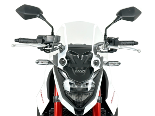 Plexi motocyklu WRS verze SPORT pro HONDA HORNET 750 ABS rok 2023-2024 barva čirá, výška plexi 32 cm