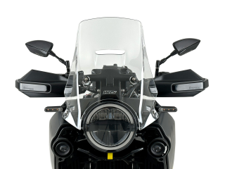 Plexi motocyklu WRS verze TOURING pro HUSQVARNA NORDEN 901 ABS rok 2022-2024 barva čirá, výška plexi 33,5 cm 
