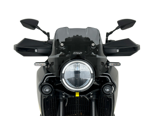 Plexi motocyklu WRS verze ENDURO pro HUSQVARNA NORDEN 901 ABS rok 2022-2023 barva tmavě kouřová, výška plexi 18,5 cm 