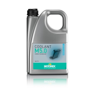 Chladící kapalina MOTOREX COOLANT M5.0 ANTI-FREEZE modrá, balení 4 litry