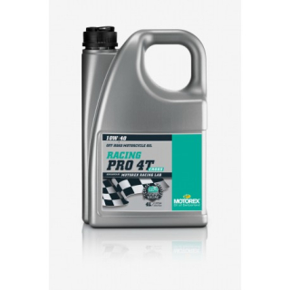 Minerální motorový olej MOTOREX RACING PRO 4T 10W/40 CROSS obsah 4 litry