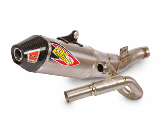 Kompletní výfuk PRO CIRCUIT TI-6 Kawasaki KX 450 2024, provedení titan