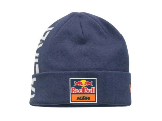 Pletená čepice - kulich  KTM RED BULL REPLICA TEAM WINTER modrá/oranžová