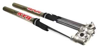 Textilní chrániče na vidlice / chrániče vidlic BLACKBIRD RACING FORK SEAL PROTECTOR - KRÁTKÁ VERZE, pro vidlice o průměru 45 až 50 mm, barva černá , pár