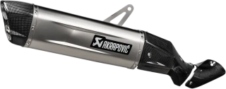 Koncovka výfuku motocyklu AKRAPOVIČ SLIP-ON SERIES MUFFLERS pro HONDA CRF 1100 Africa Twin rok 2020-2024, homologovaná