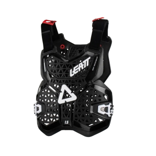 a Motokrosový hrudní/zádový chránič LEATT 1.5 CHEST PROTECTOR černý 