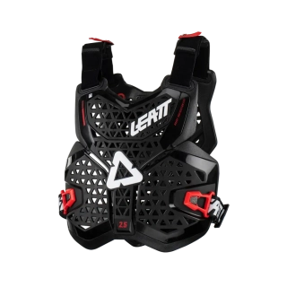 a Motokrosový hrudní/zádový chránič LEATT 2.5 CHEST PROTECTOR černý