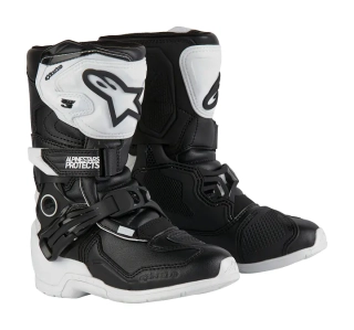 Dětské motokrosové boty ALPINESTARS TECH 3S KIDS barva bílá/černá