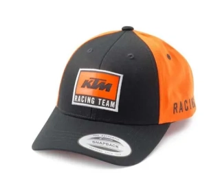 Dětská kšiltovka / čepice KTM RED BULL TEAM CURVED CAP OS oranžová/černá,  prohnutý kšilt