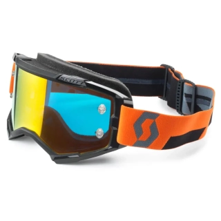Motokrosové brýle / offroadové brýle KTM FURY GOGGLES barva šedá, oranžová a černá