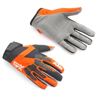 Motokrosové rukavice KTM GRAVITY-FX GLOVES oranžová/černá