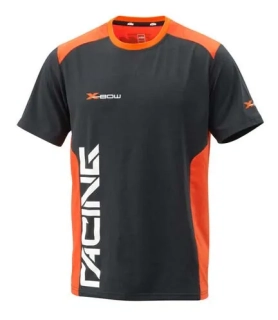 Pánské triko s krátkým rukávem KTM X-BOW REPLICA TEAM TEE černá/oranžová