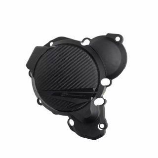 Kryt spojkového víka POLISPORT COVER PROTECTOR pro GAS GAS EC 250 rok 2024-2025 viz popis, barva černá