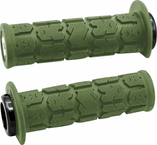 Lock-on ATV gripy ODI GRIPS ROGUE ATV V2.1 ZELENÁ/ČERNÁ - pár 