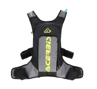 Batoh s picím vakem / picí vak ACERBIS X-STORM LOGO objem batoh 14,5 L / objem picího vaku 3 L, barva černá/šedá/žlutá fluo  