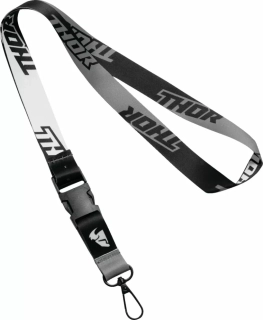 Klíčenka - šňůrka na klíče THOR THOR BLACK/GRAY 1 kus