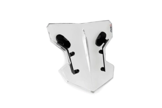 Plexi motocyklu PUIG Windshield Flanker pro YAMAHA MT-09 rok 2013-2016 barva čirá, výška plexi 303 mm x šíře 270 mm