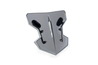Plexi motocyklu PUIG Windshield Flanker pro YAMAHA MT-09 rok 2013-2016 barva kouřová, výška plexi 303 mm x šíře 270 mm