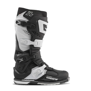 Motokrosové/enduro boty GAERNE SG 22 barva černá/bílá