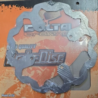 A Přední brzdový kotouč DELTA BRAKING pro motocykly KAWASAKI KX 250 rok 2006-2008 pozice přední, oversize průměr 260 mm