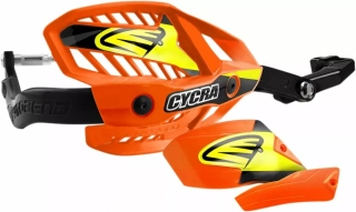 a Chrániče páček / kryty rukou CYCRA ULTRA PROBEND HCM HANDGUARDS barva oranžová, pár